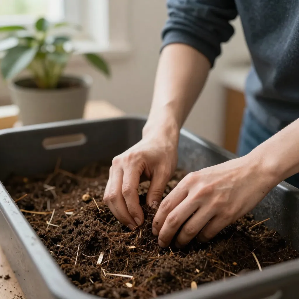 Moisture balance in composting